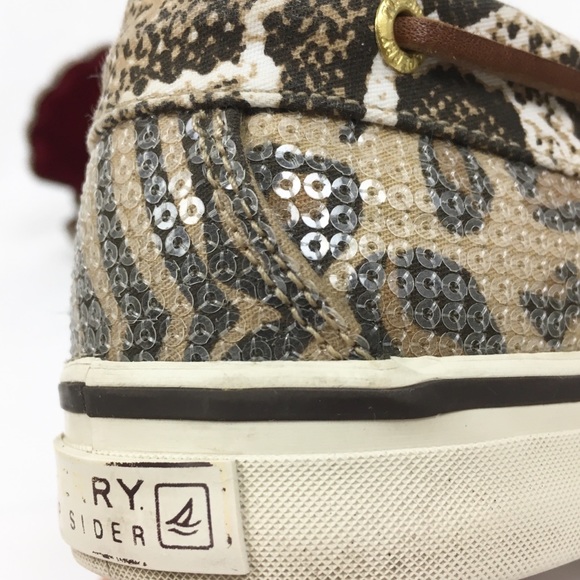 SPERRY Animal Print Boaters - Picture 6 of 8